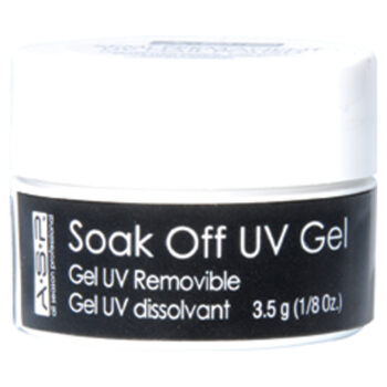 ASP SOAK OFF UV GEL BLACK 3.5g (Signature Strength)