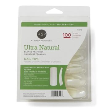 ASP ULTRA NATURAL TIPS 100 assorted